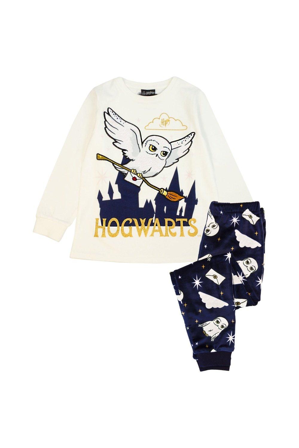 Nightwear Hedwig Fleece Long Pyjama Set Harry Potter